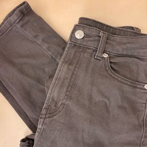 H&M brown high-waisted Jean